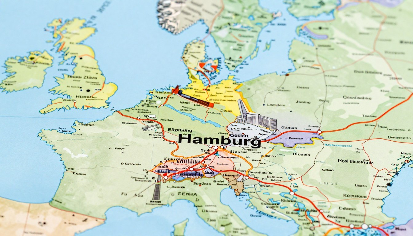 Gdzie leży Hamburg