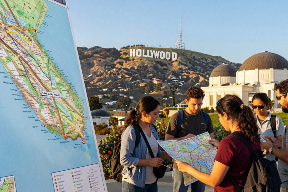 Gdzie leży Los Angeles