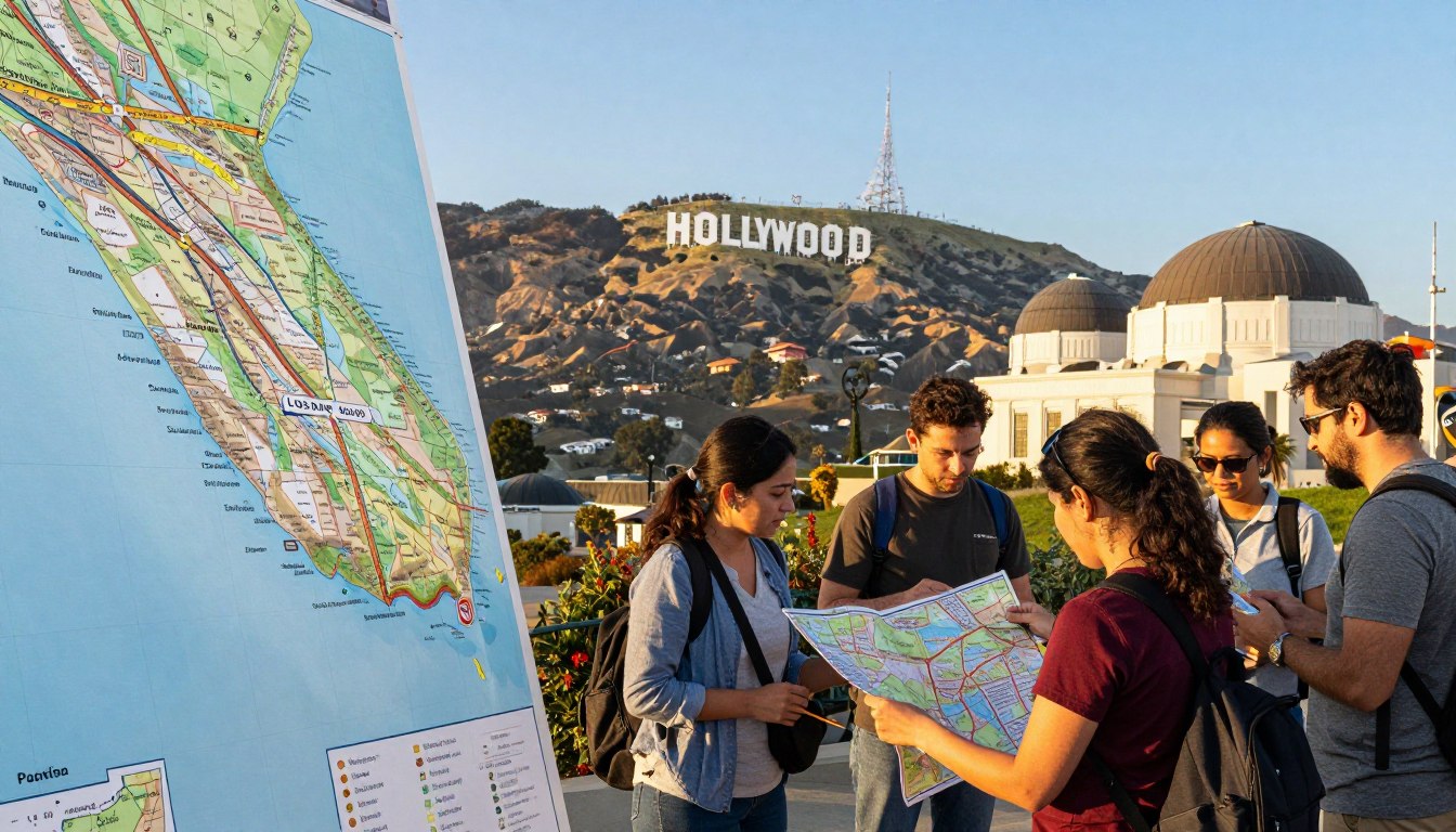 Gdzie leży Los Angeles