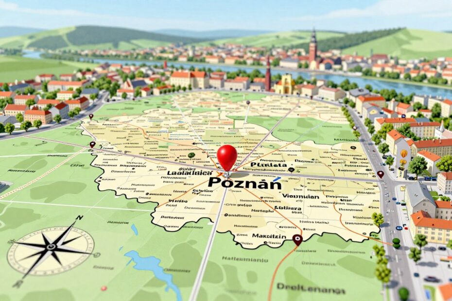 Gdzie leży Poznań
