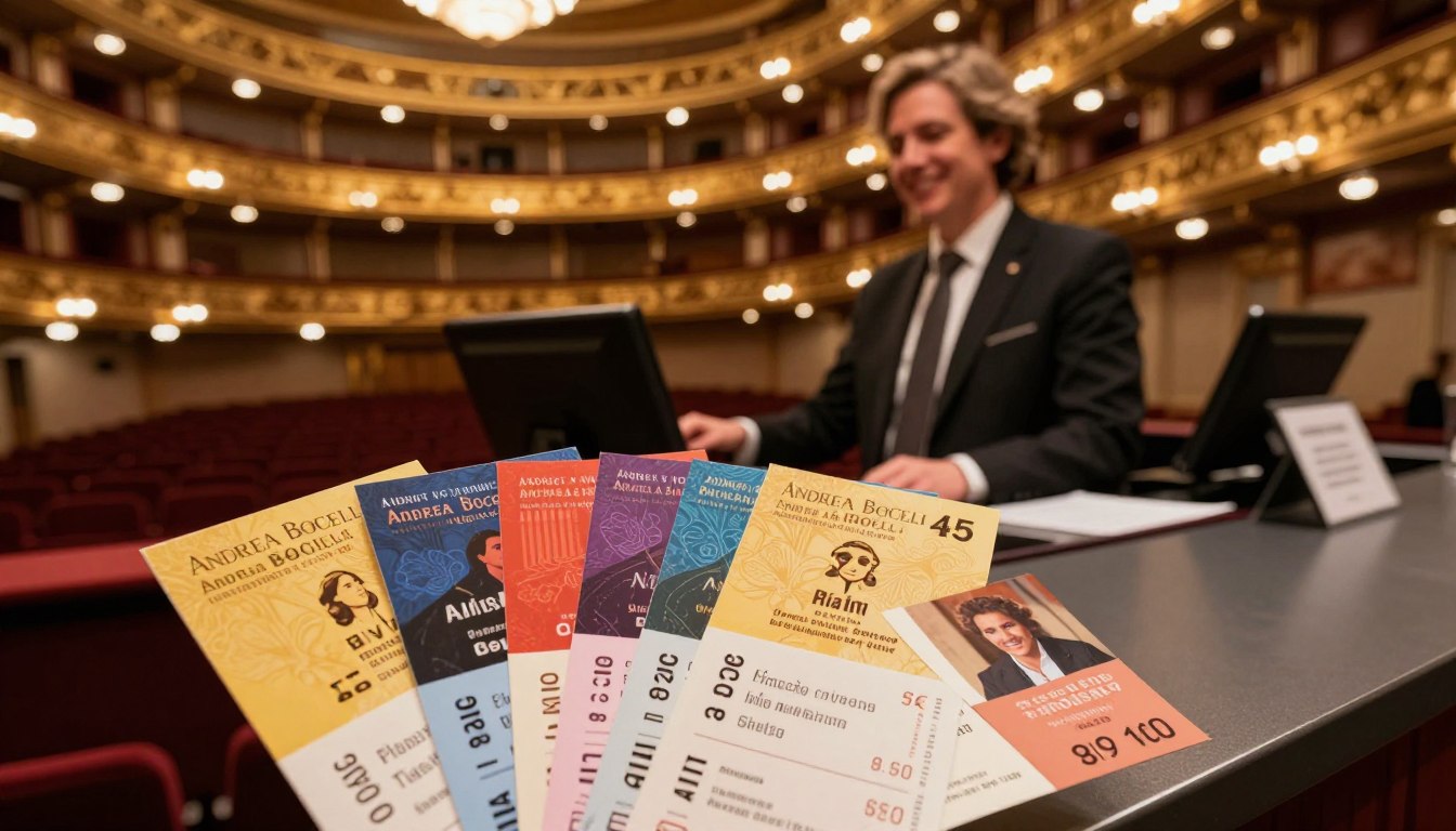 Ile kosztuje bilet na koncert Andrea Bocelli